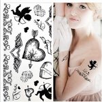 Татуировка наклейка - Про любовь