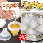 Формы для варки яиц без скорлупы Eggies - 6 штук