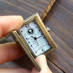 Кулон часы Death Note - бронза