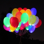 Светящиеся воздушные шары - (комплект 5 шт)