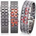 Часы Iron Samurai LED Watch - красная подсветка